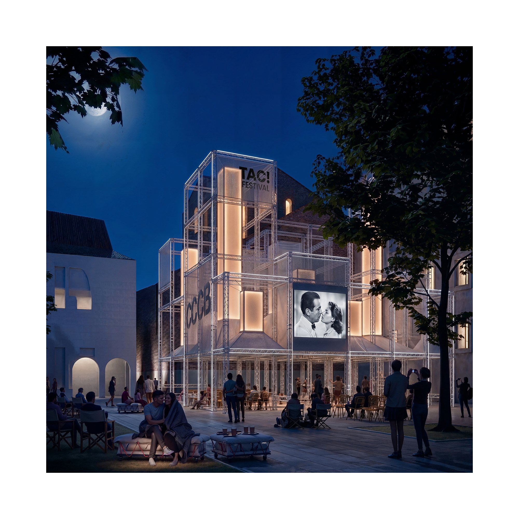 Truss(t) de procés — RENDER NOCTURNO